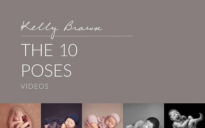 [新生儿童摄影]凯利·布朗KellyBrown新生儿裹布姿势造型布光10套合集中文字幕