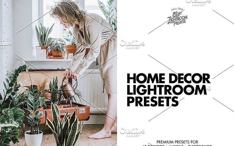 [产品LR预设]家居和室内设计摄影后期调色Lightroom预设LightroomPresetsHome&Interiors