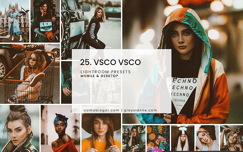 VSCO胶片后期调色Lightroom预设 -25 VSCO VSCO – LIGHTROOM PRESETS